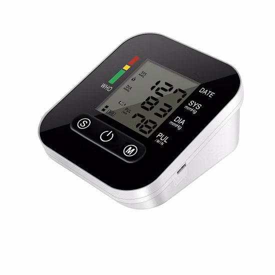 Dispositivo médico LCD Digital Bp Monitor Esfigmomanômetro Bluetooth Imt Monitor de pressão arterial