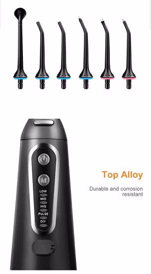 Flosser de água personalizado OEM com novo branqueamento dental de higiene oral