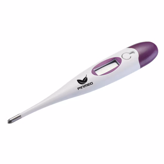 Termômetros digitais clínicos com display transparente LED à prova d'água com CE