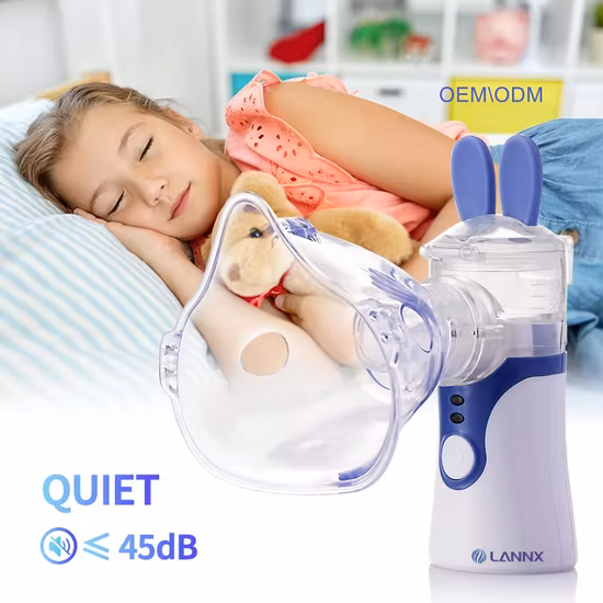 Difusor de máquina nebulizadora de malha portátil para adultos e crianças